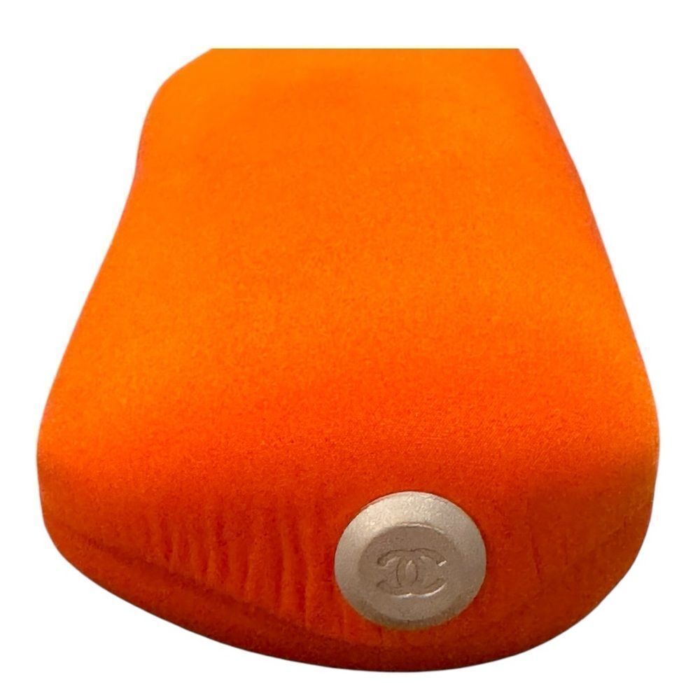 Vintage Chanel Sunglasses Case – Clamshell Orange Hard Shell – Y2K – RARE - Picture 3 of 9